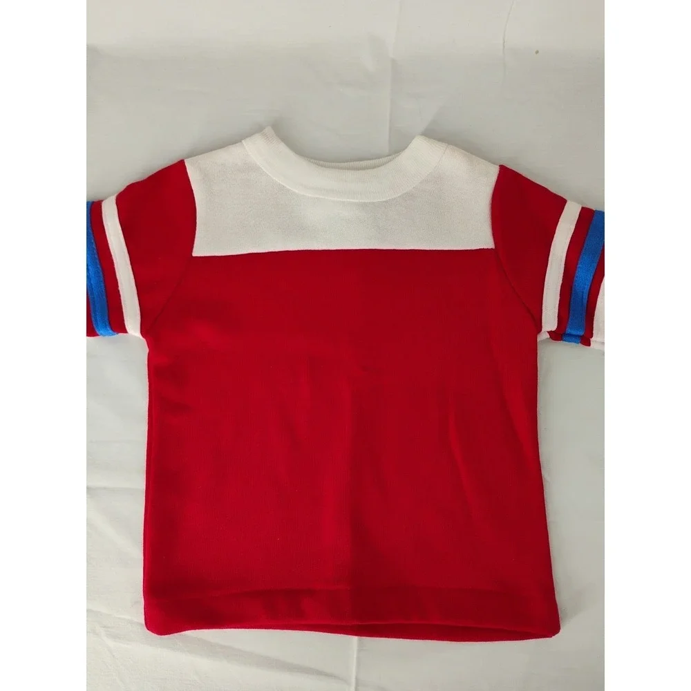 NWT Be Mine Vintage Boys‎ Size 12m Red/White/Blue Sweatshirt